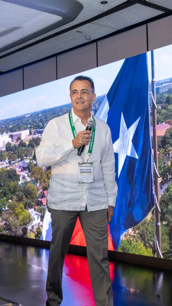 Fotografía de evento corporativo — Cumbre RGVCOIN 2026