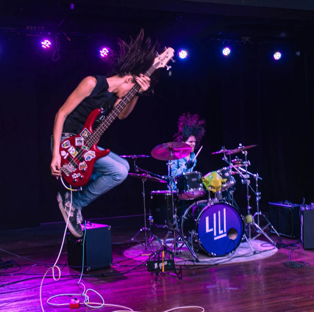 Fotografía de concierto de rock en vivo — Lili Band