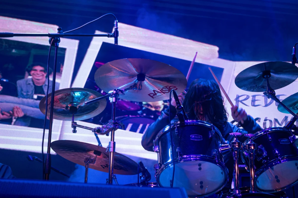Fotografía de concierto de rock en vivo — Lili Band