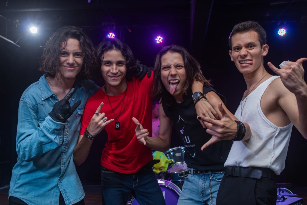 Fotografía de concierto de rock en vivo — Lili Band