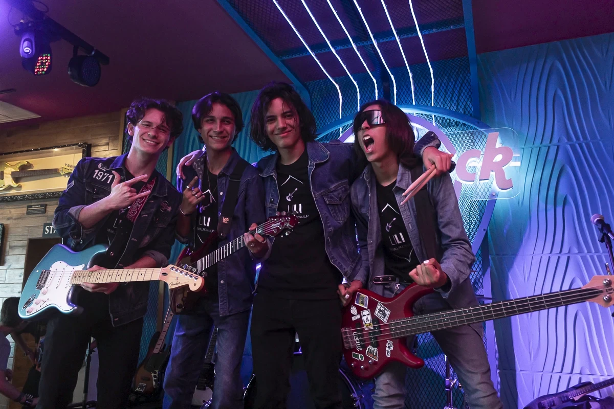 Fotografía de concierto de rock en vivo — Lili Band