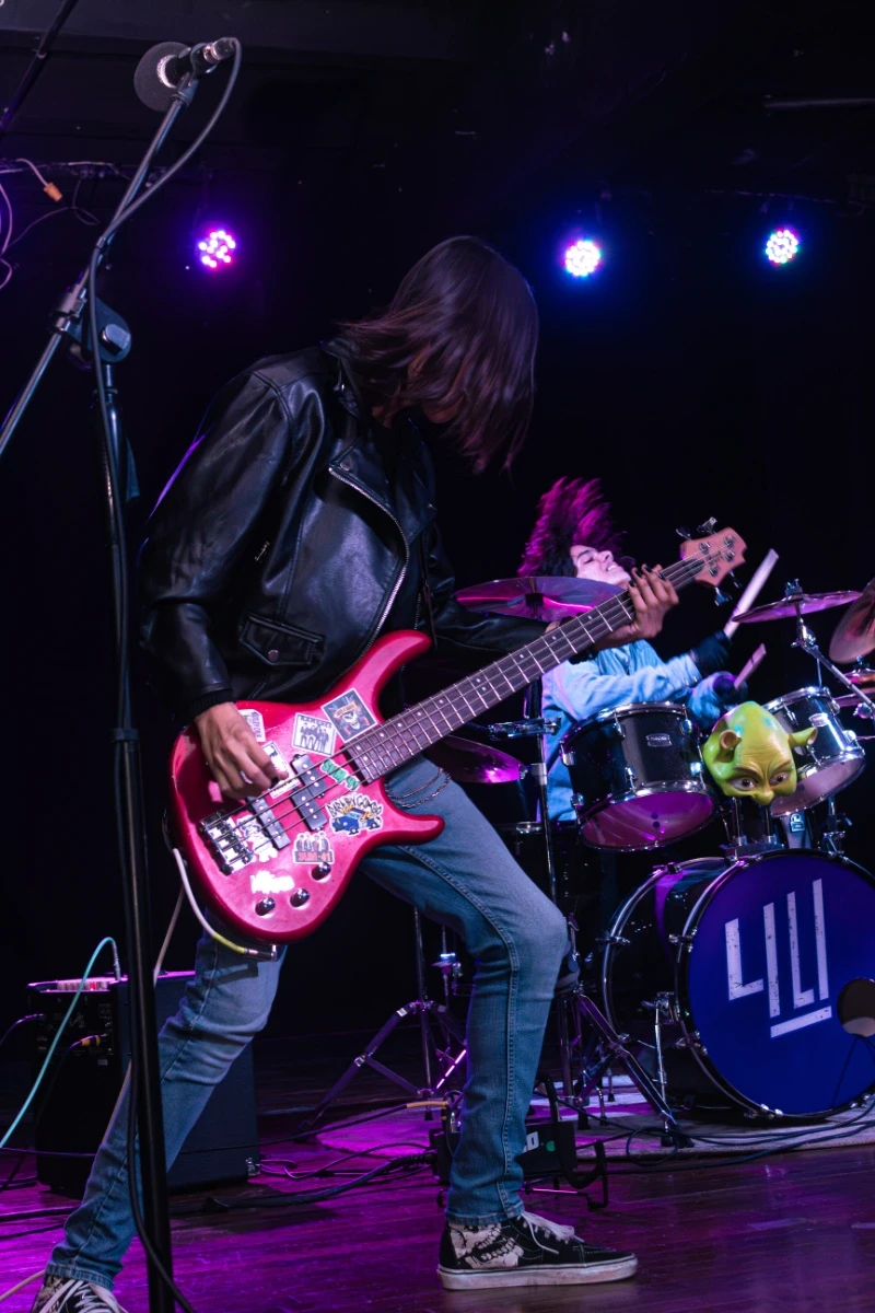 Fotografía de concierto de rock en vivo — Lili Band