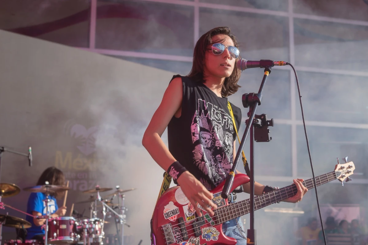 Fotografía de concierto de rock en vivo — Lili Band