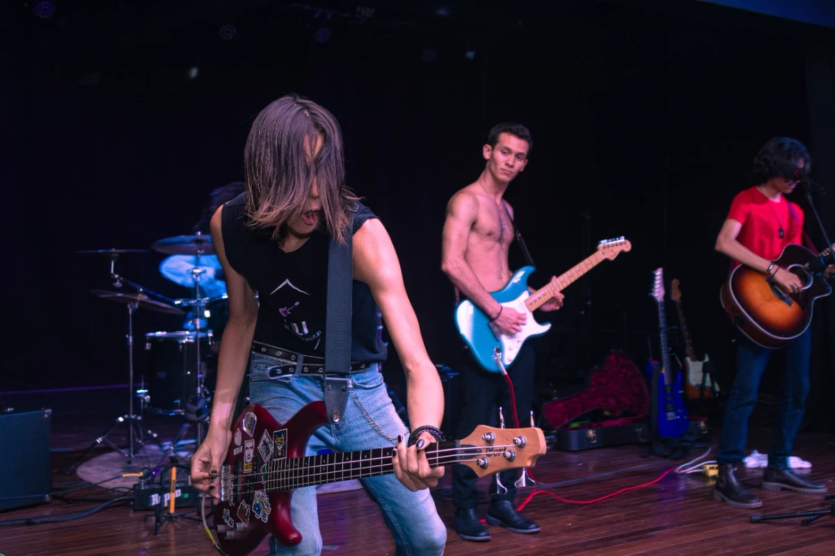 Fotografía de concierto de rock en vivo — Lili Band