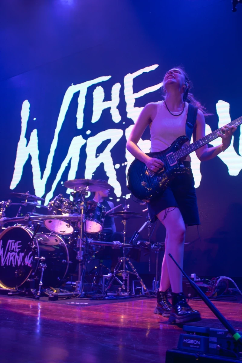 Fotografía de concierto de rock en vivo — The Warning